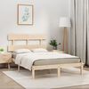 vidaXL Bed Frame without Mattress 200x200 cm Solid Wood