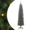 vidaXL Artificial Christmas Tree with 300 LEDs with Stand Green 180 cm
