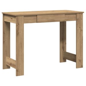 vidaXL Desk Artisan Oak 100x45x75 cm Engineered Wood