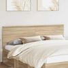 vidaXL Headboard Sonoma Oak 200 cm Engineered wood