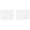 vidaXL Hanging Cabinet 2 pcs White 50 x 31 x 40 cm Engineered Wood