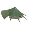 vidaXL Teepee Tent with Roof Green and Grey 312 x 312 x 197 cm