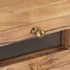 vidaXL TV Cabinet 110x30x40 cm Solid Acacia Wood