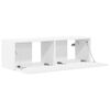 vidaXL TV Wall Cabinet White 98 x 31 x 29.5 cm Engineered Wood