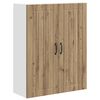 vidaXL Wall Cabinet LUCCA Artisan Oak 80 x 31 x 100 cm Engineered Wood