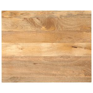 vidaXL Table Top 90x80x2,5 cm Rectangular Solid Wood Mango