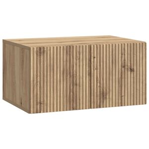 vidaXL Wall-Mounted TV Cabinet 59.5 x 41 x 30 cm Artisan Oak