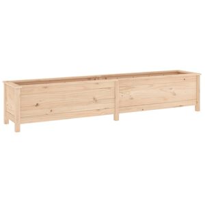 vidaXL Garden Raised Bed 199.5x40x39 cm Solid Wood Pine