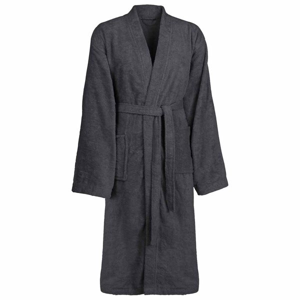 vidaXL Bathrobe KINN Anthracite M Cotton