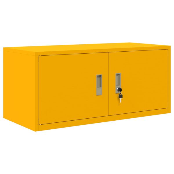 vidaXL Storage Cabinet with Storage Mustard Yellow 90 x 40 x 40 cm