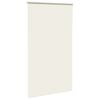 vidaXL Roller Blind Blackout Off White 135x210 cm Fabric Width 131.6 cm Polyester