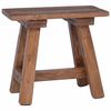 vidaXL Bench Natural 50 x 26 x 45 cm Mahogany Wood