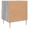 vidaXL Bedside Cabinets 2 pcs Grey Sonoma 40x35x47.5 cm Engineered Wood