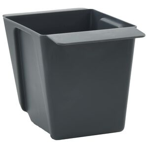 vidaXL Flower Boxes for Euro Pallets 24 pcs Grey 13.5 x 9 x 9.5 cm