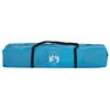 vidaXL Camping Tent Dome 4-Person Blue Quick Release