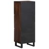 vidaXL Highboard Brown 40x34x110 cm Solid Wood Mango