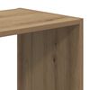 vidaXL Bookcase Artisian Oak 68.5x32x68.5 cm Engineered Wood