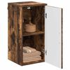vidaXL Bathroom Cabinet Wall-mounted Smoked Oak 30 x 31.5 x 61 cm