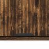 vidaXL Bathroom Cabinet Wall-mounted Smoked Oak 39 x 23.5 x 65 cm