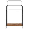 vidaXL Cloth Rack Old wood 60 x 30 x 100.5 cm Engineered wood