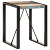 vidaXL Dining Table 60x60x75 cm Solid Reclaimed Wood