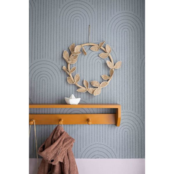 KidsDepot Coat Rack Xenn 89x10x14 cm Wood Terra