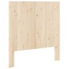 vidaXL Headboard 100x104 cm Solid Wood Pine