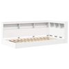 vidaXL Bookcase Bed with Headboard White 90 x 190 cm Engineered wood