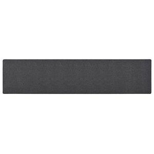 vidaXL Carpet Runner | Anthracite | 100% polypropylene | 80 x 400 cm