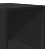 vidaXL Highboard Black 30x41x185 cm Engineered Wood