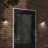 vidaXL Outdoor Wall Light Black Die-cast Aluminium