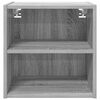 vidaXL Hanging Cabinet Grey Sonoma 40 x 29.5 x 40 cm Engineered Wood