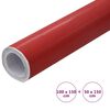 vidaXL Car Films 2 pcs 4D Red 100x150 cm+50x150 cm