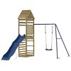 vidaXL Outdoor Playset Impregnated Wood Pine