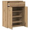 vidaXL Shoe Cabinet Artisan Oak 60x35x84 cm Engineered Wood