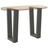 vidaXL Coffee Table Legs V-Shape 2 pcs Anthracite 38x(42-43.3) cm Steel