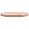 vidaXL Table Top &Oslash;60x4 cm Round Solid Wood Beech