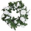 vidaXL Christmas Flower Garlands 6 pcs Spring White 250 cm