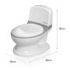 Baninni Potty Trainer with Sound Pippe Grey and White