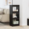 vidaXL Book Cabinet Black oak 40 x 30 x 103 cm Engineered wood