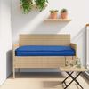 vidaXL Pallet Cushion for Seat / Backrest Royal blue 120 x 60 x 12 cm