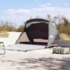vidaXL Beach Tent 2-Person Grey Waterproof