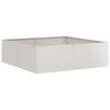 vidaXL Planter 100x100x30 cm Stainless Steel