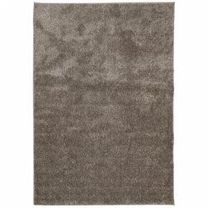 vidaXL Rug ISTAN High Pile Shiny Look Grey 120x170 cm