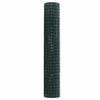 vidaXL Euro Fence Green 1.5 x 10 m PVC-coated iron