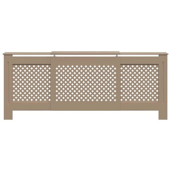 vidaXL MDF Radiator Cover 205 cm