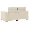 vidaXL Sofa 2 pcs Beige Linen