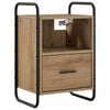 vidaXL Hanging Bedside Cabinet Artisan Oak 40 x 30 x 60 cm