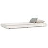 vidaXL Bed Frame without Mattress White 90x200 cm Solid Wood Pine