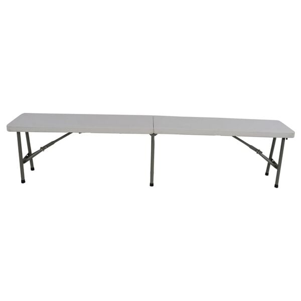 Lesli Living Folding Bench 183x30x43 cm White